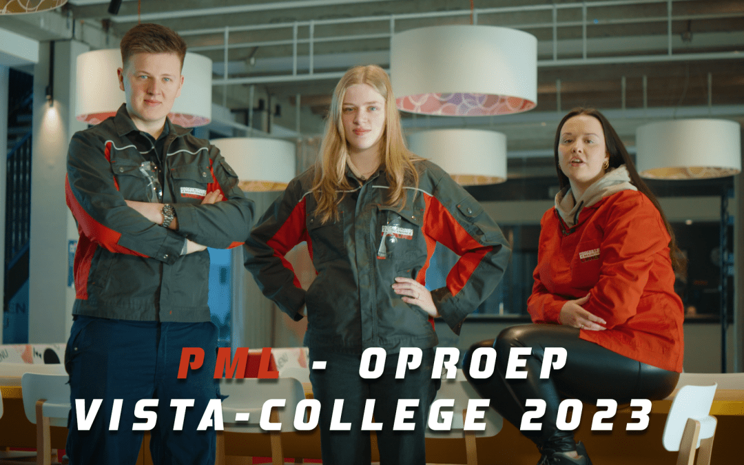PML – Oproep Vista-College 2023